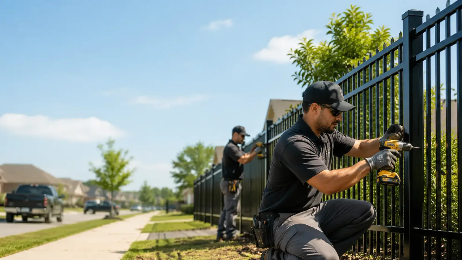 Metal Fence Installation in Iron Belt, WI